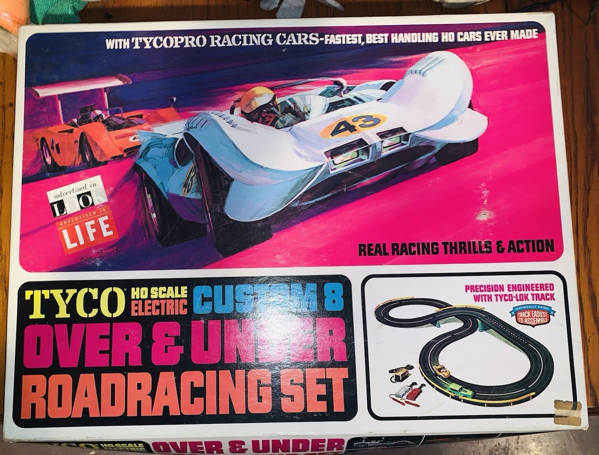 Transformer Tycopro 427 AC Cobra #8 Clear Blue 1971ACC8 TYCO PRO –