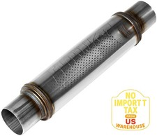 Flowmaster Flow Fx Muffler Round Moderate Sound 3.00"In C /Out C 14" 71419 NEW