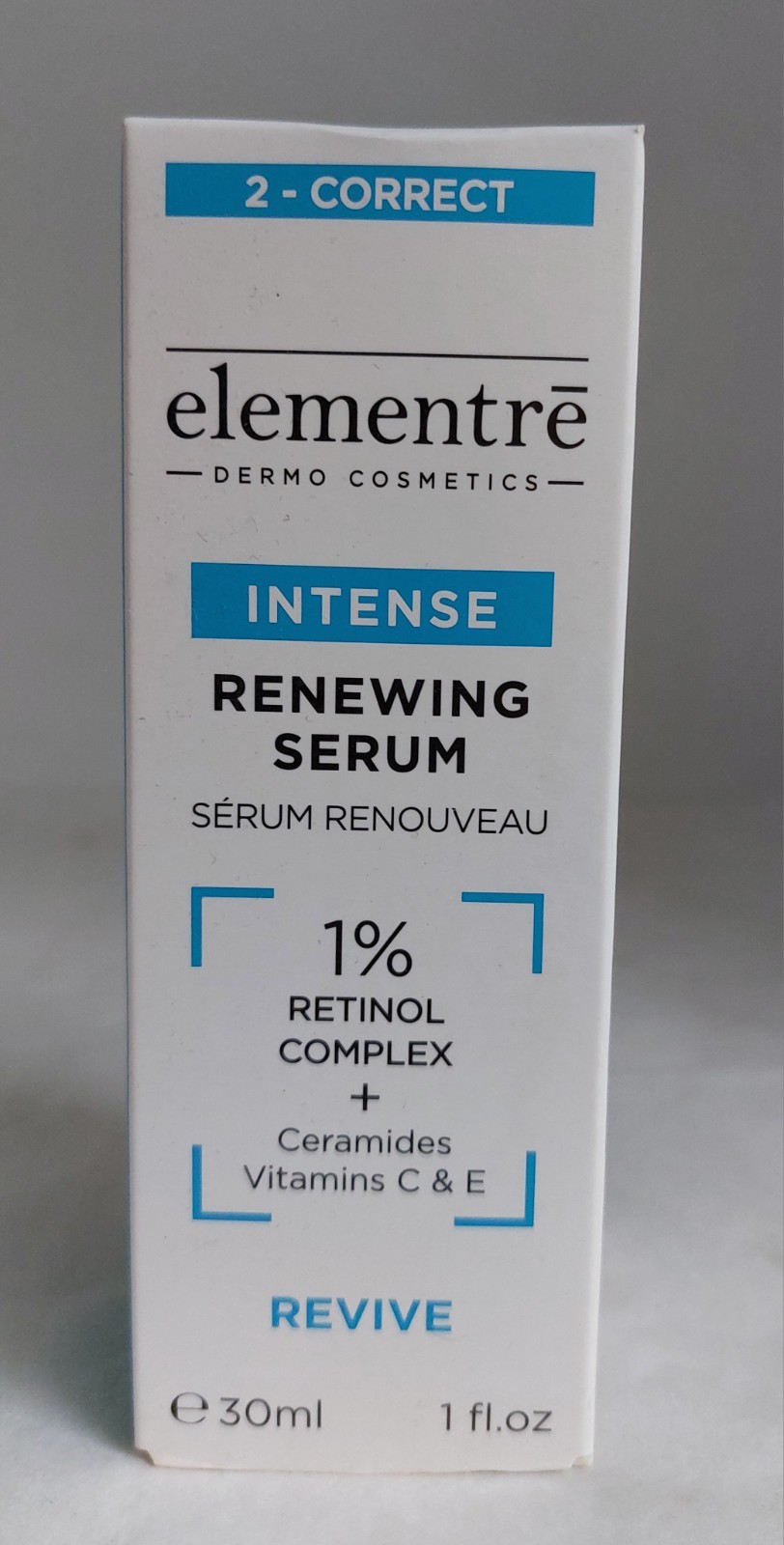 Sérum Renouveau Elementré produit anti-rides et imperfections cutanées