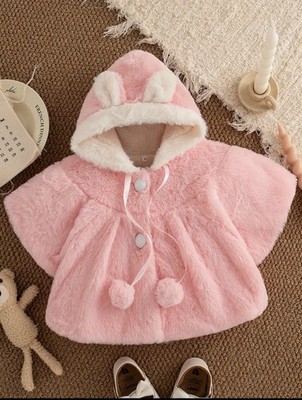 Jacke Kaputze Outdoor Fleece Baby Mädchen  Gr. 68-74 langarm Strampler