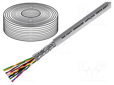 500V Leitungen grau UNITRONIC LiYCY (TP) PVC