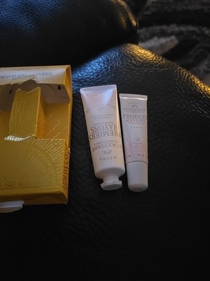 L'Occitane PREMIERS RAYONS Pfingstrose/Kamelie Handcreme 30ml & Lippenbalsam Duo Neu 