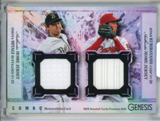 2022 BBM Genesis Hiroya Miyagi Ryoji Kuribayashi 08/60 Combo Patch