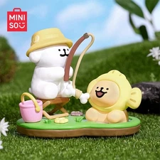 MINISO Maltese Make A Memory Happy Outing Series Blind Box Figure Toy Gift