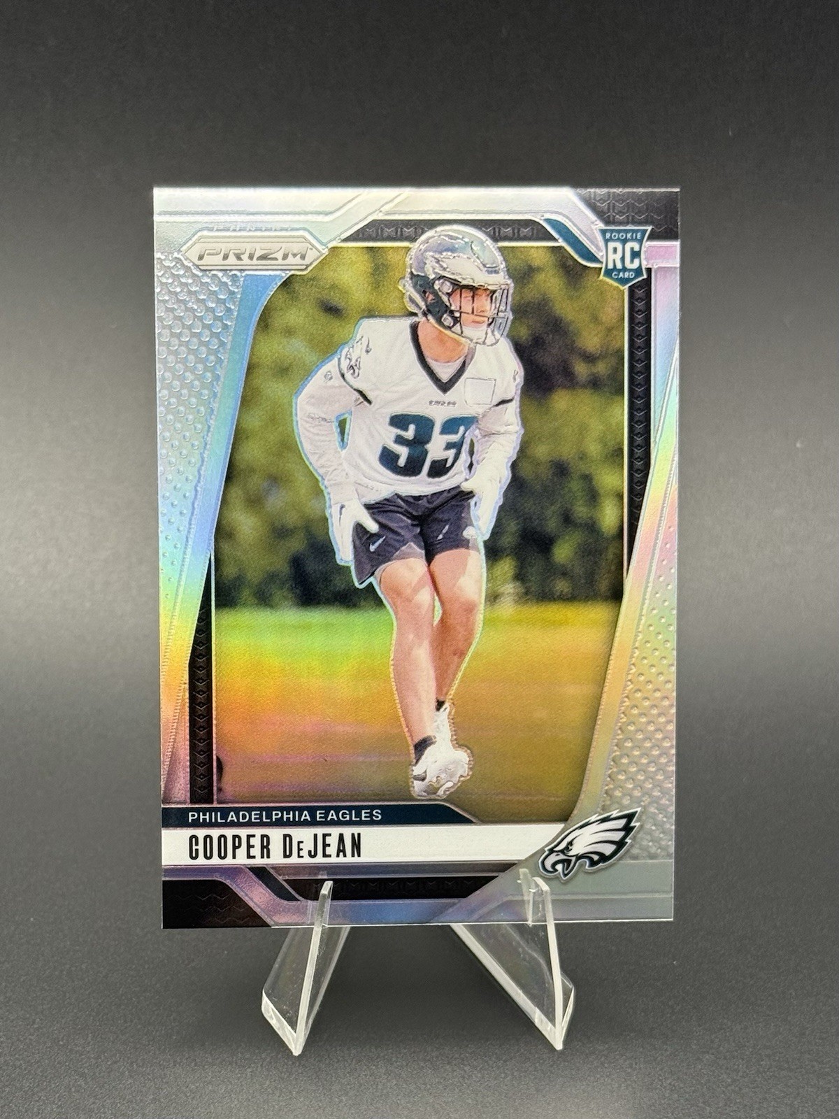 2024 Panini Prizm - Rookies Cooper DeJean #321 Silver Prizm (RC)