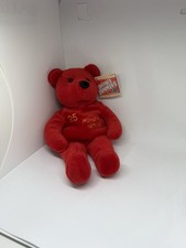 Salvino's Mac Bammers Mark McGwire Bean Bear Plush July 26, 1999 New NWT Homerun