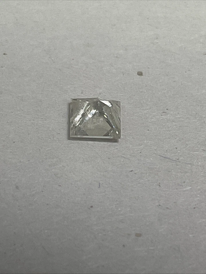 Natural .25 Carat G Princess Si3 Natural Loose Diamond 3.3 2.4 Mm - Image 3 of 3
