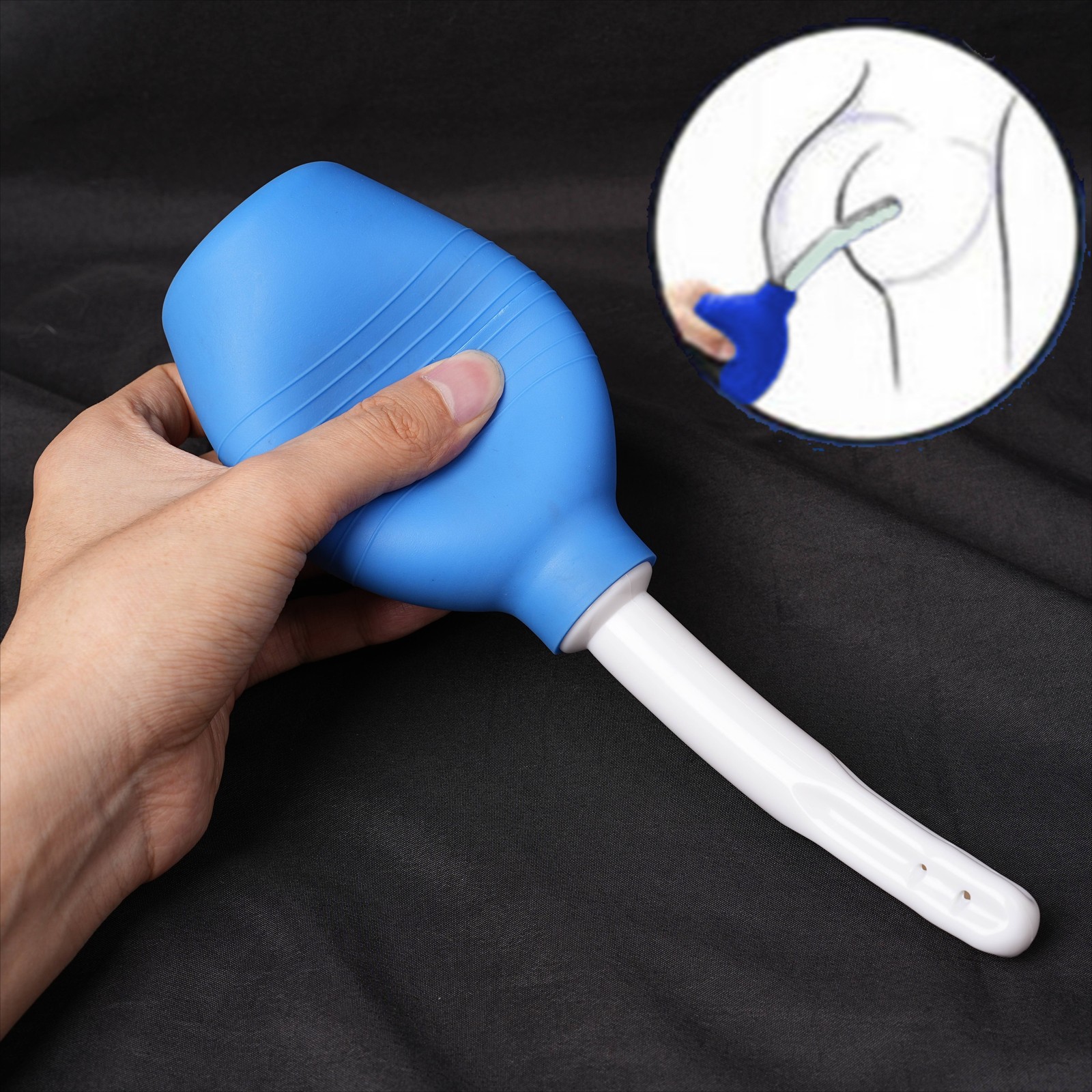 310ML Anal Vaginal Bulb Douche Enema Rectal Colonic Irrigation Syringe Cleaner