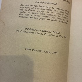 Kiss me Deadly Vintage Mike Hammer Signet paperback book by Mickey Spillane 1952