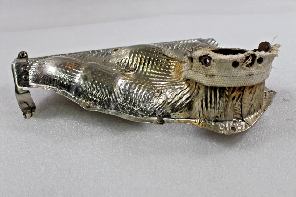 Ferrari 296 GTB, LH, izquierda, colector interior protector térmico, usado, P/N 784756 Foto 4 de 4