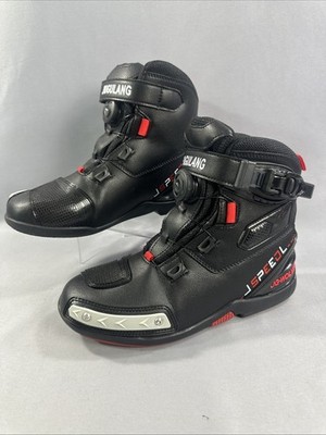 JG WOLVES Unisex Waterproof Motorcycle Riding Boots Size 39 (Women's 8/Men's 6)