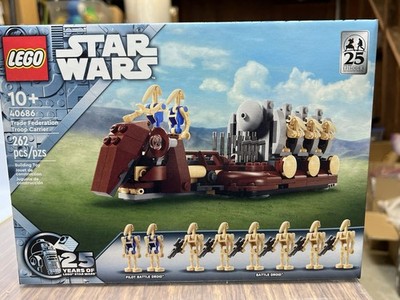 LEGO 40686 Star Wars Trade Federation Troop Carrier GWP May The 4th- New, Sealed