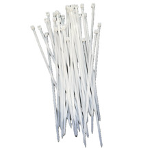 100Pcs Nylon Plastic Wire Cable Ties Zip Wrap Loop Self Locking 4x200mm