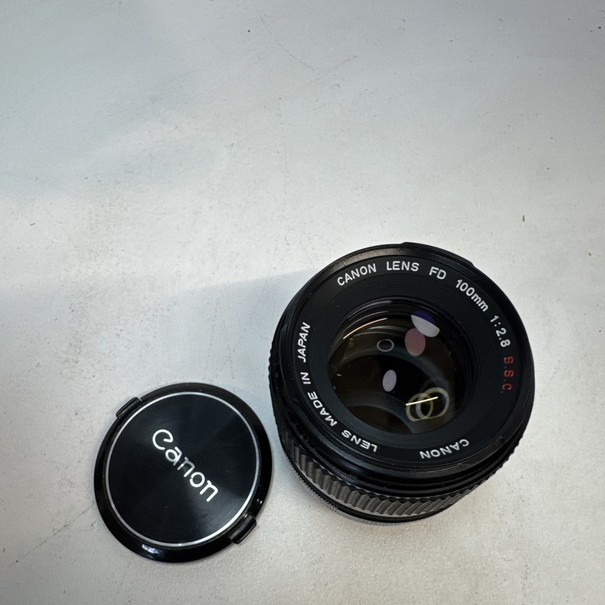 Canon FD 100mm 2.8 S.S.C. Lens With Case | eBay