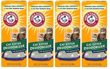 4 Pack Arm  Hammer Cat Litter Deodorizer Odor Eliminator 30 oz