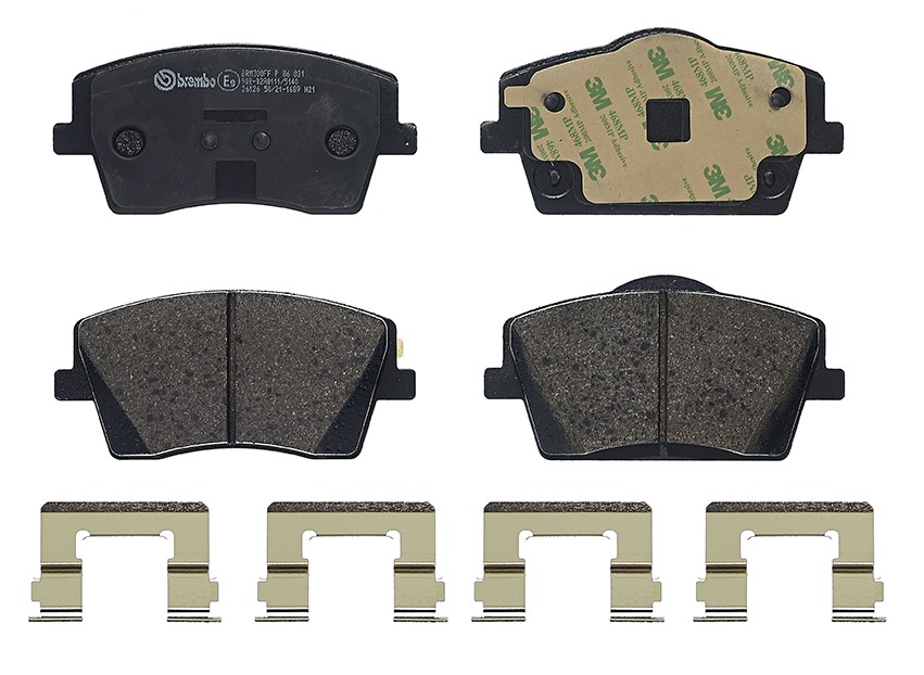 Fits BREMBO KLOCKI SZCZEKI CYLINDERKI P 86 031 BRAKE PADS FRONT ⭐UK Stock⭐ - Image 26