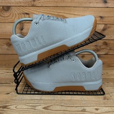 NoBull Trainers Womens Size UK 5 Impact Grey Gum Sole Crossfit Hyrox Shoes