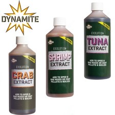 Dynamite Baits Evolution Hydrolysed Extract - Crab/Shrimp/Tuna 500ml Attractors