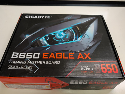 GIGABYTE B650 EAGLE AX AMD B650 ATX DDR5 Wi-Fi UNTESTED UNTESTED PARTS/REPAIRS