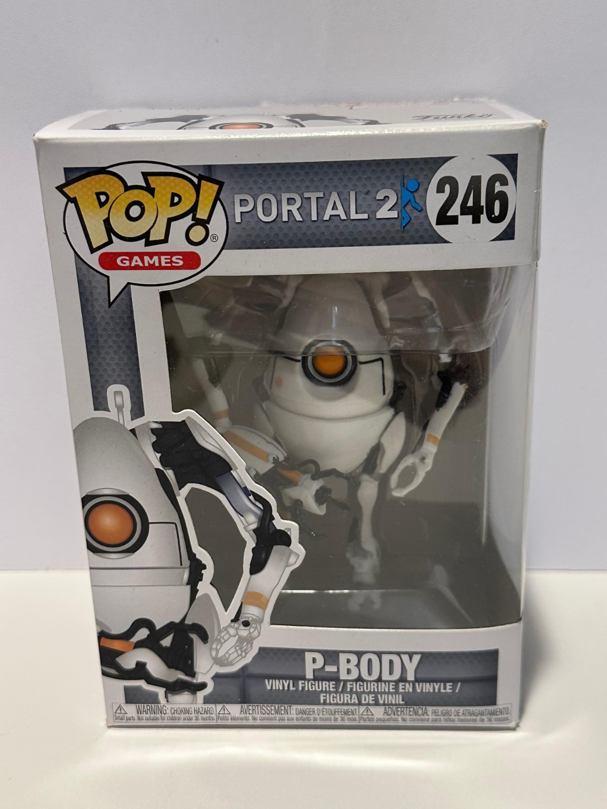 Funko Pop Portal 2 P-Body #246 (Sealed)