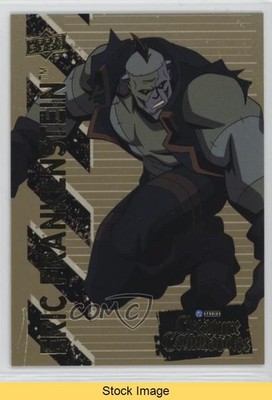 2025 Upper Deck DC Creature Commandos Gold Eric Frankenstein #13 READ 1bx3