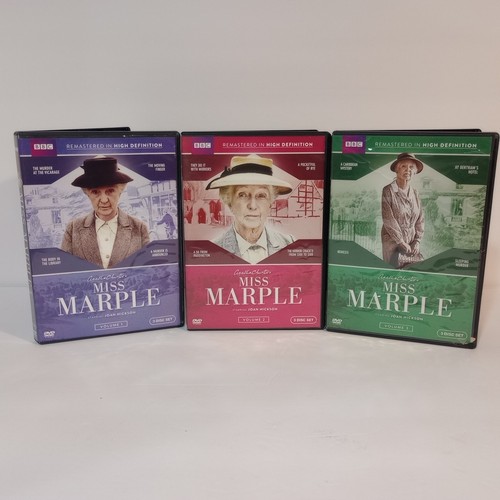 Miss Marple Complete Collection Vol 1-3 9-Disc DVD Set 2015 BBC - Afbeelding 6 van 13