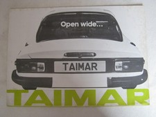 1976 TVR TAIMER BROCHURE. 6 PAGE.
