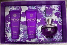Versace Dylan Viola Pour Femme Set Regalo 4 Pezzi per Donna