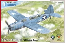 SHY-72303 Special Hobby 1/72 SB2A4 Buccaneer US Marines Bomber