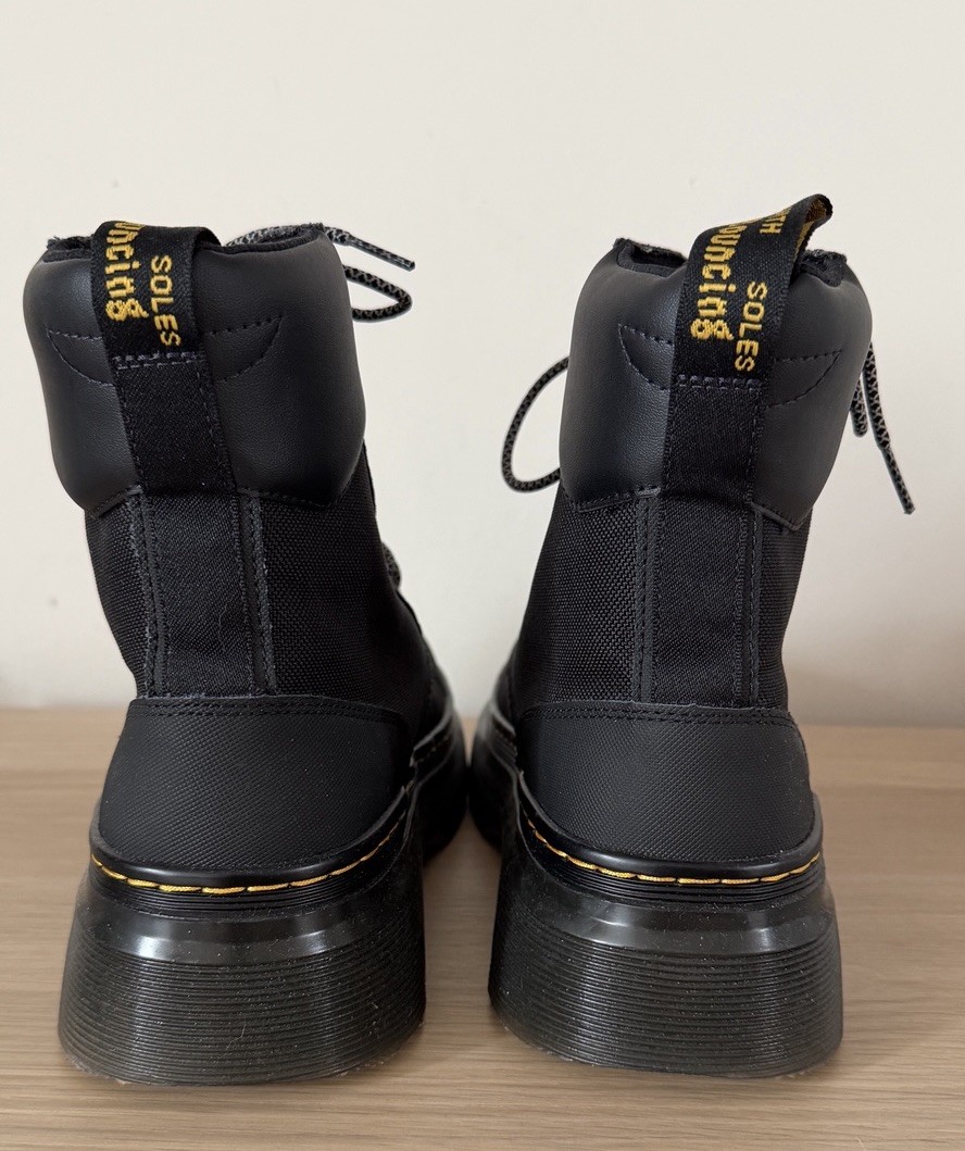 Dr. Martens Tarik Men’s Black Leather/Poly Lace Up Ankle Combat Boot UK 8 image 3