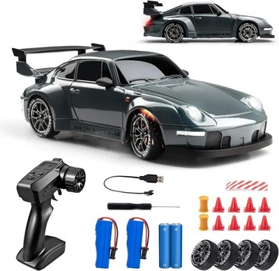 RC Drift Car 4WD Remote Control Racing Car Toy High Speed Model 1:24 Porsche NEW