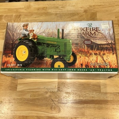 ERTL Foxfire Farm John Deere AR Tractor Elery #19 Collectible Figurine 1998 New