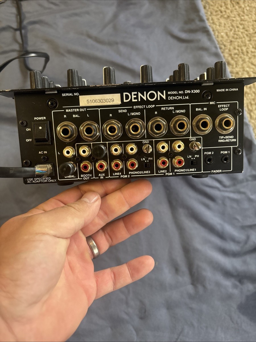 DENON DN-X300 DJ Mixer Black | eBay
