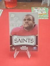 MARK INGRAM 2011 TOPPS RISING ROOKIES RR NEW ORLEANS SAINTS ROOKIE CARD RC ALA. rookie card picture