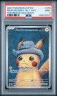 2023 POKEMON SVP POKEMON X VAN GOGH #085 PIKACHU WITH GREY FELT HAT PSA 9