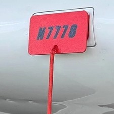 Cessna Personalized vent plugs 150/152/172/177/180/182/210 SOFT/FLEXIBLE  TPU