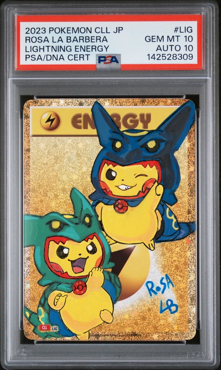 SEQUENTIAL PSA 10 GEM MINT AUTO 10 Rosa La Barbera Sig. Poncho