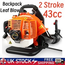 43cc Backpack Leaf Blower Petrol Engine Pro Garden Blower Easy to Start 