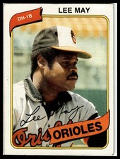 1980 Topps #490 Lee May