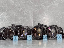Exc 3 READ Olympus Lens set OM SYSTEM 135mm 50mm 75-150mm f/3.5 f/4 from JAPAN