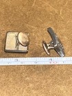 H Monogram ENGRAVED Initial Letter Old English Font Vintage Cuff Links Hampton — photo 7