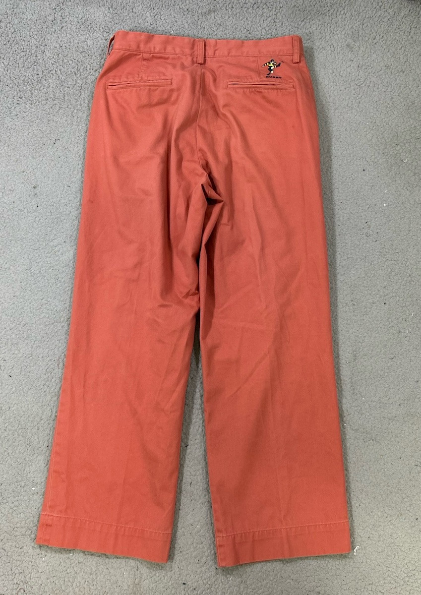 Ralph Lauren Rugby Pants Mens 32 Pink Salmon Solid
