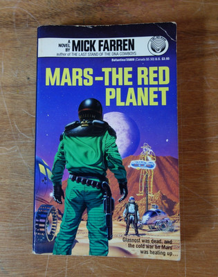 MICK FARRAN MARS THE RED PLANET 1990 DEL REY SCI FI SCIENCE FICTION PBACK BOOK