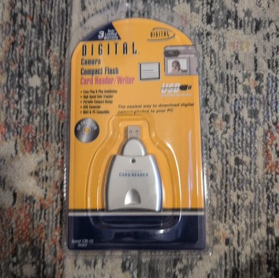 New Digital Concepts Compact Flash Camera Card Reader/Writer Download PC CR-10