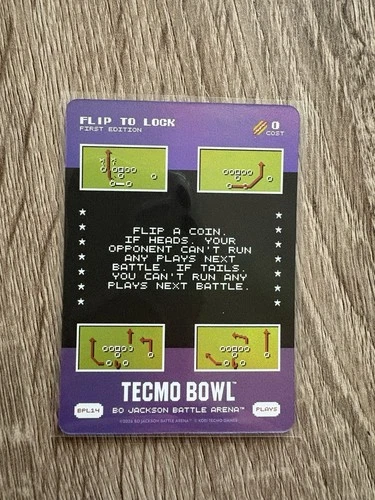 Bo Jackson Battle Arena Bonus Play 14 “Flip To Lock” SSP