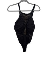 City Chic black classy swim suit size 14 xs 
