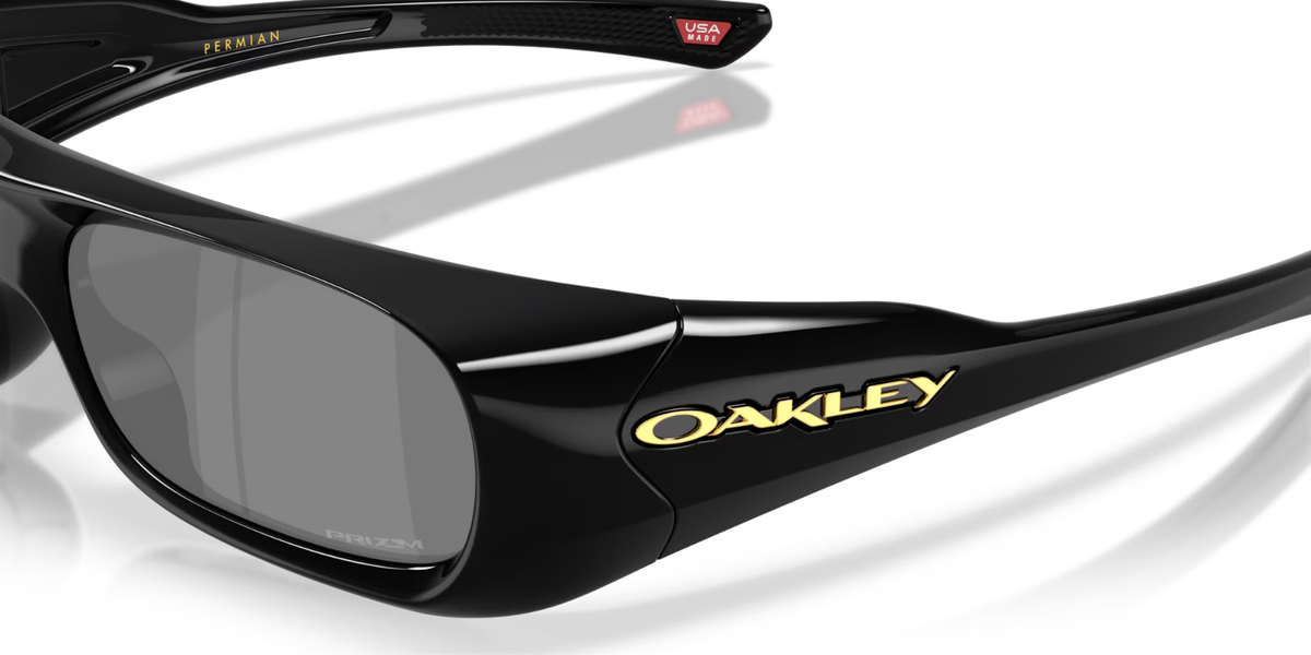 Oakley PERMIAN Sunglasses OO9520-0159 Black Frame W/ PRIZM Black