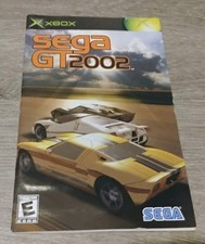 Sega GT 2002 Microsoft Xbox, 2002 Instruction Booklet Only