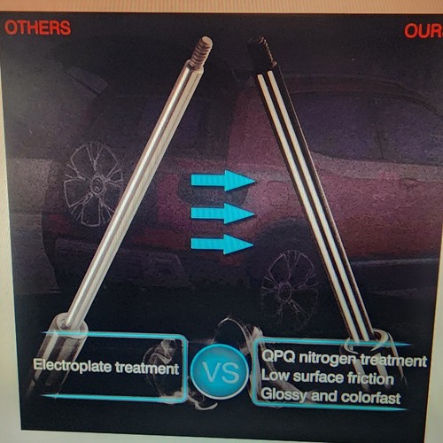 2X HOOD GAS LIFT SUPPORT SHOCKS FOR MERCEDES-BENZ C230 C240 C280 C320 C32 CLK550 - Picture 2 of 7