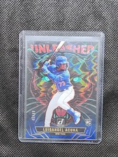 2025 Donruss Unleashed Luisangel Acuna Blue Laser /49